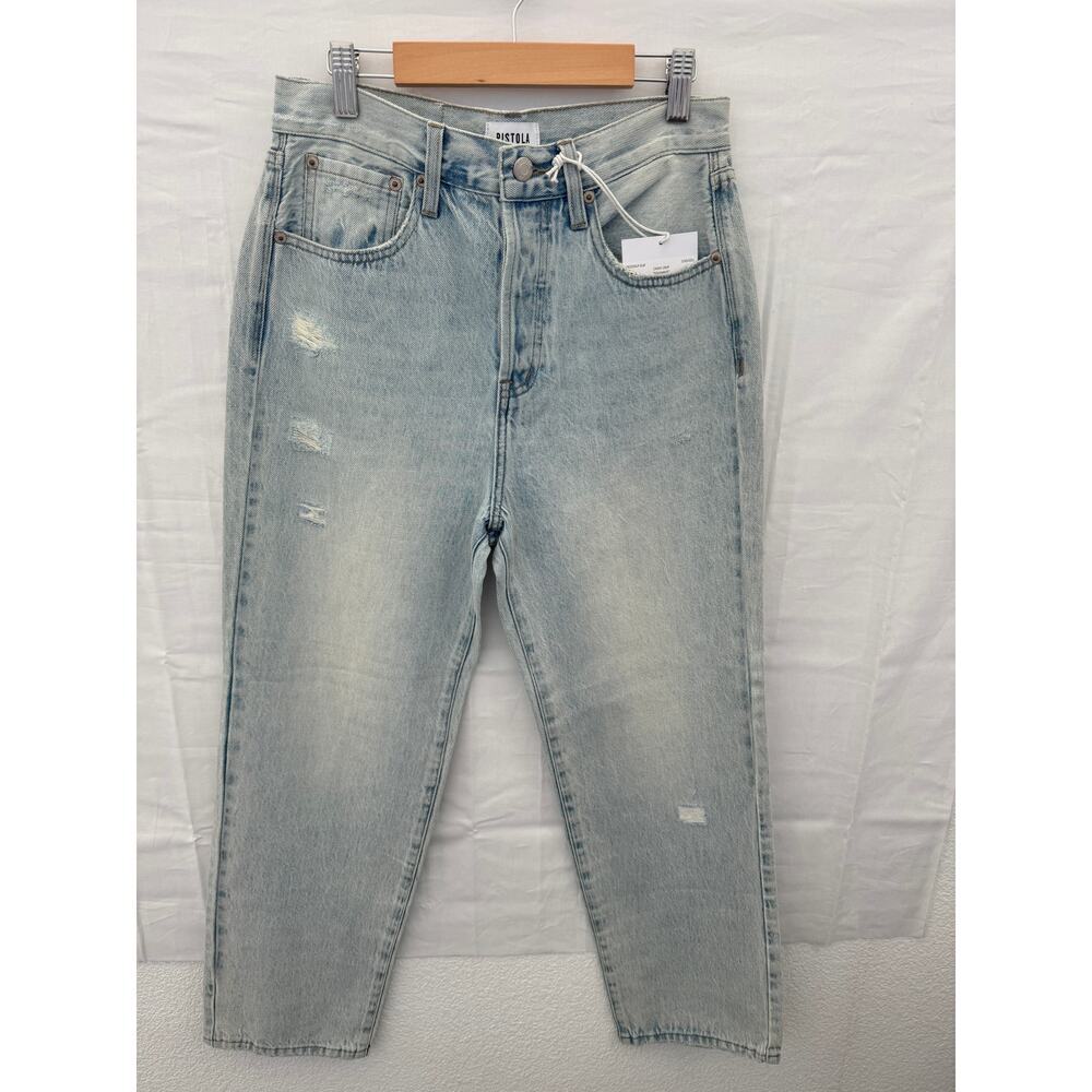 pistola Vintage Light Blue Straight Leg Jeans